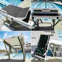 Finis "Track Start" Pool Starting Block Unit -Union Store 291 8802 8
