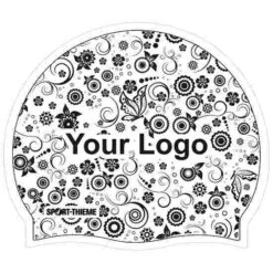 Printed Silicone Swimming Cap 13 Printed Silicone Swimming Cap -Union Store 340 0119 2