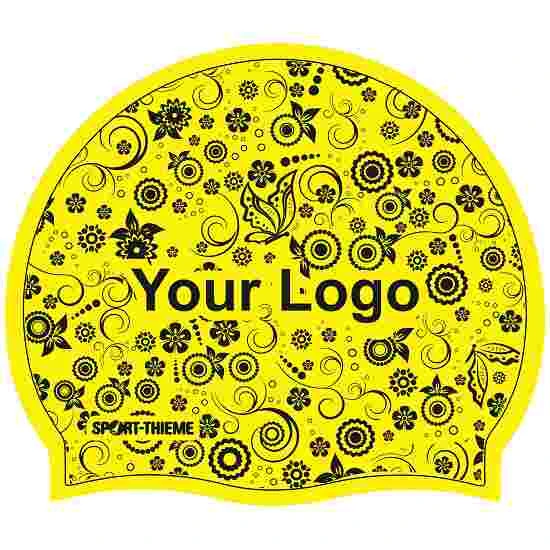 Printed Silicone Swimming Cap 8 Printed Silicone Swimming Cap - Image 8